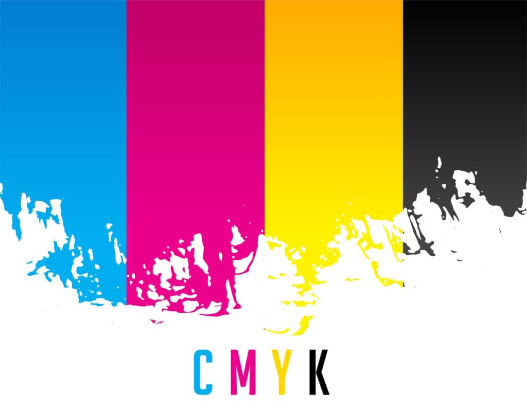 Hệ 4 màu CMYK trong in ấn offset