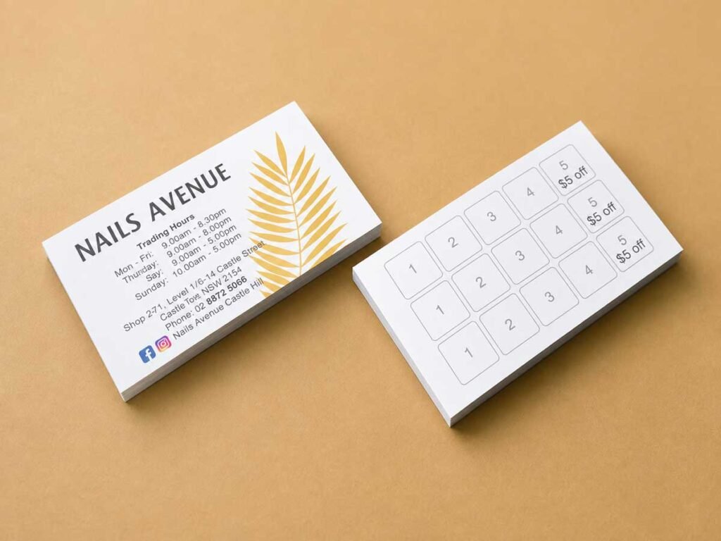 Card visit giấy offset